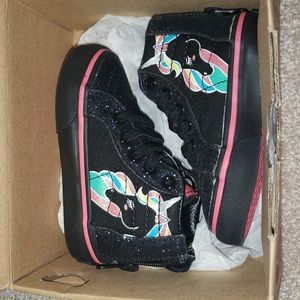 Vans Hi Top Unicorn Glitter Shoes
